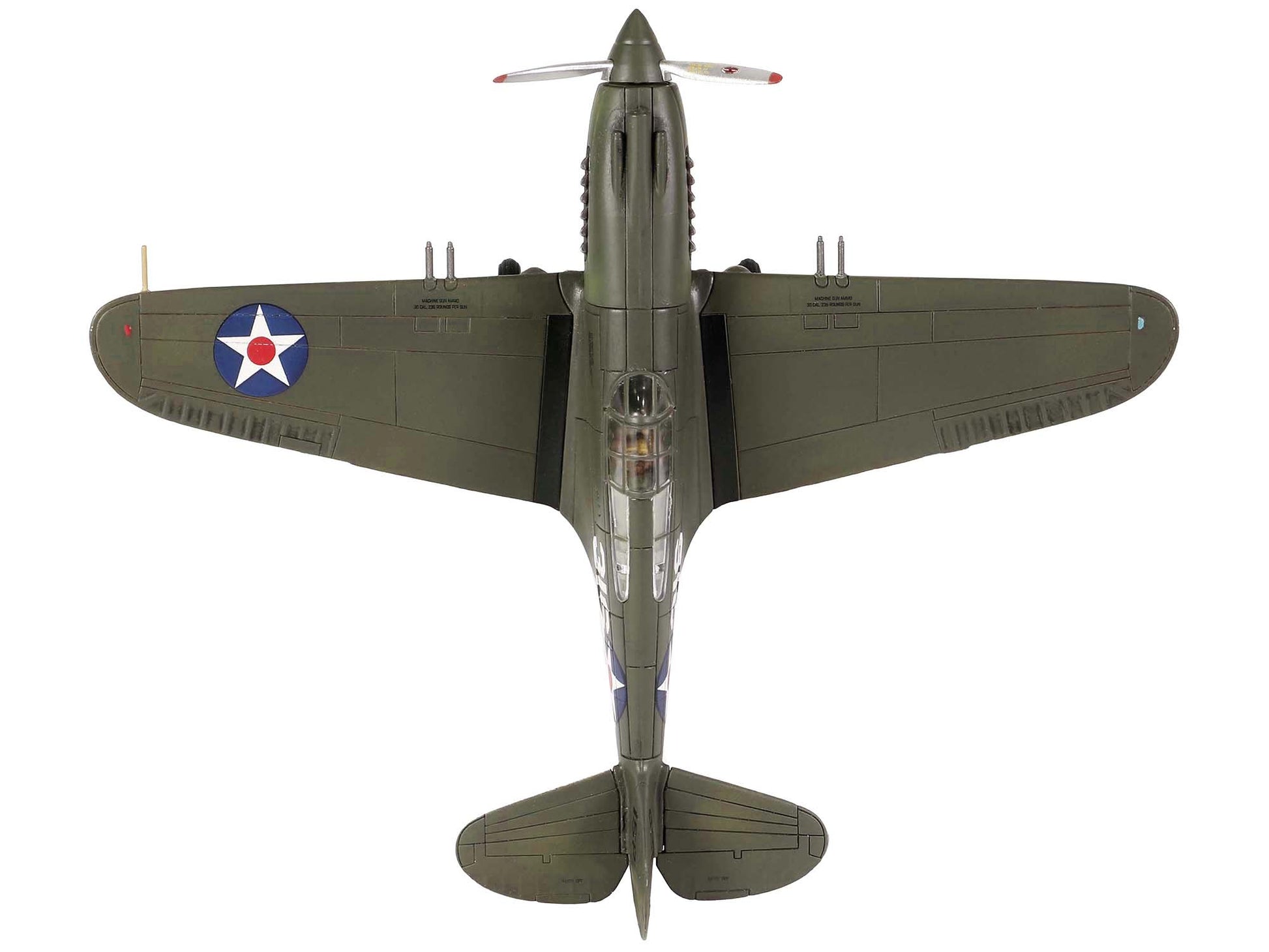 Curtiss P-40B HAWK 81A-2 (P-8127) Aircraft Fighter "47th Pursuit Squadron (15th Pursuit Group) Serial : 316/15P Hawaiian Islands Pearl Habor" (7 December 1941) "WW2 Aircrafts Series" 1/72 Diecast Model by Forces of Valor-DiecastModeler.com