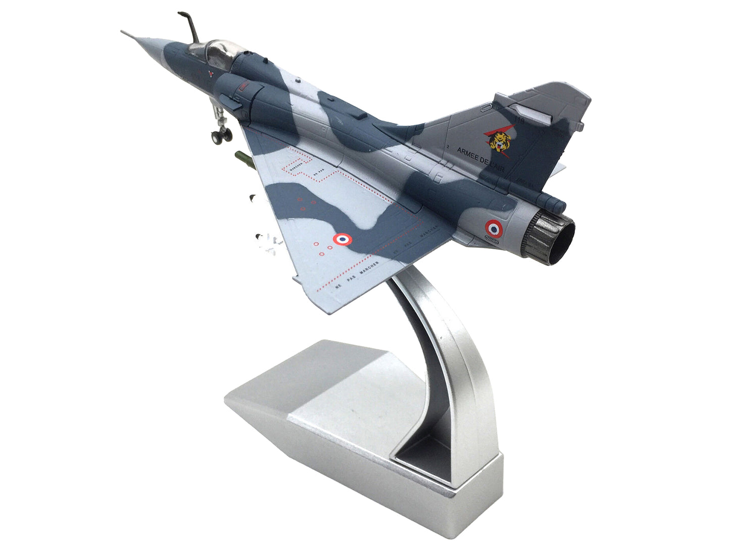 Dassault Mirage 2000C Fighter Aircraft "EC 1/12 Cambresis SPA 162 Tigre NATO Tiger Meet Belgium" (2009) Armee de l'Air (French Air Force)  1/100 Diecast Model Airplane-DiecastModeler.com