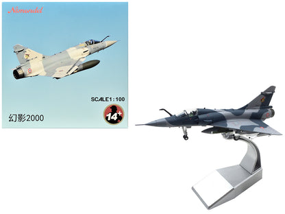 Dassault Mirage 2000C Fighter Aircraft "EC 1/12 Cambresis SPA 162 Tigre NATO Tiger Meet Belgium" (2009) Armee de l'Air (French Air Force)  1/100 Diecast Model Airplane-DiecastModeler.com
