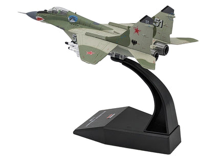 Mikoyan-Gurevich MiG-29 Fighter Aircraft "120th GvIAP Domna Airfield" (2001) Russian Air Force 1/100 Diecast Model Airplane-DiecastModeler.com