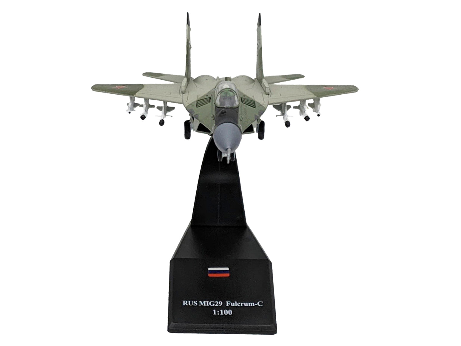 Mikoyan-Gurevich MiG-29 Fighter Aircraft "120th GvIAP Domna Airfield" (2001) Russian Air Force 1/100 Diecast Model Airplane-DiecastModeler.com