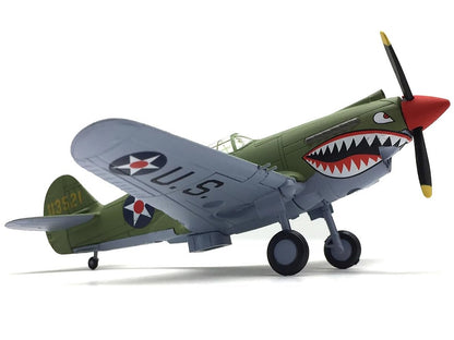 Curtiss P-40E Warhawk Fighter Aircraft "China-Burma-India Theater" (1942) United States Army Air Forces 1/72 Diecast Model Airplane