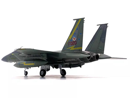 McDonnell Douglas F-15A Eagle Aircraft "Spittin Kittens 5th Fighter-Interceptor Squadron Tactical Air Command Minot AFB" (1985) United States Air Force 1/100 Diecast Model Airplane