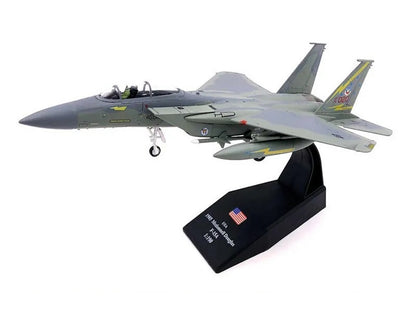 McDonnell Douglas F-15A Eagle Aircraft "Spittin Kittens 5th Fighter-Interceptor Squadron Tactical Air Command Minot AFB" (1985) United States Air Force 1/100 Diecast Model Airplane