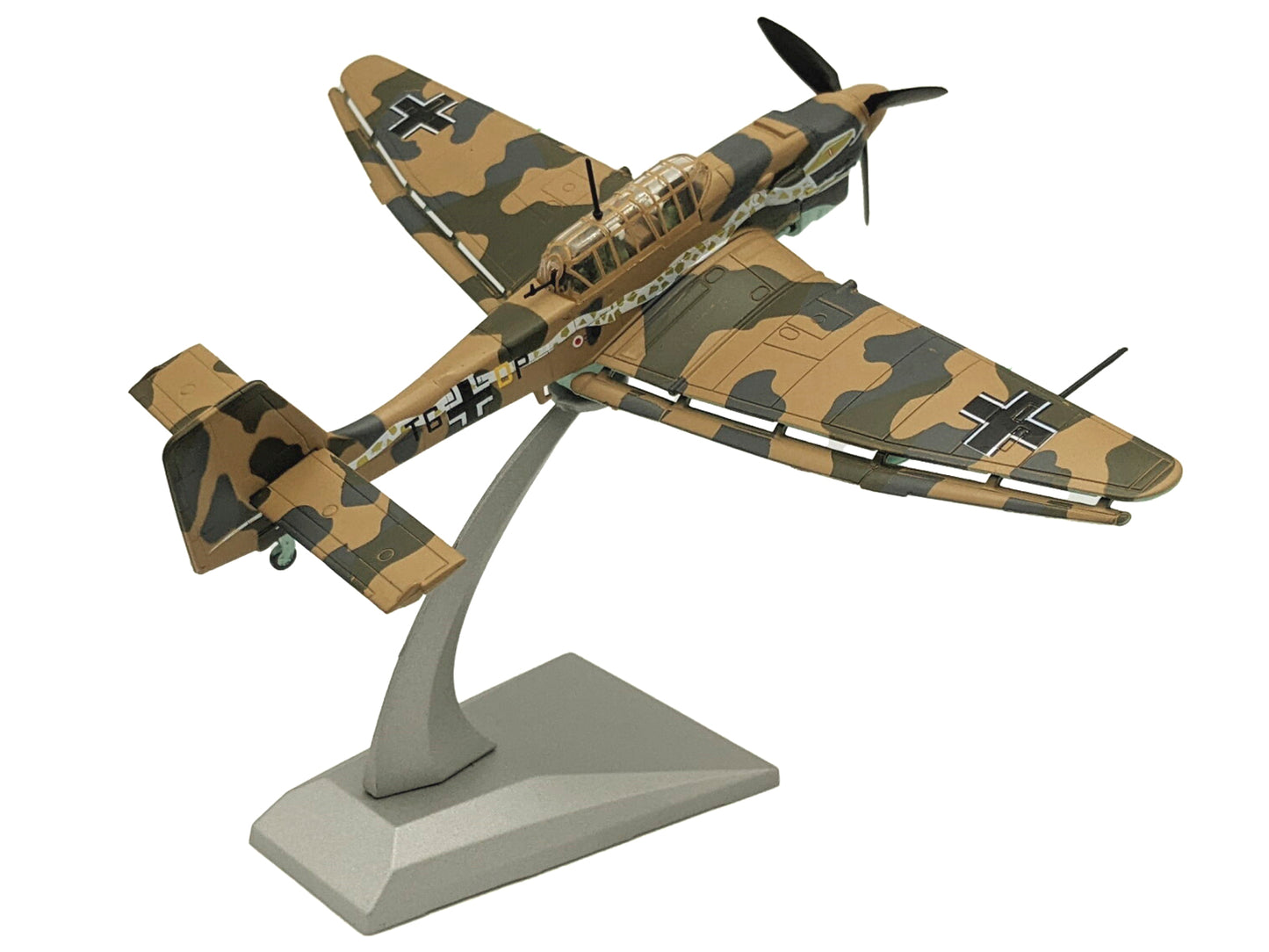 Junkers Ju 87R Trop Stuka Bomber Aircraft "Immelmann 6./StG 2 Libya" (1941) German Luftwaffe 1/72 Diecast Model Airplane-DiecastModeler.com