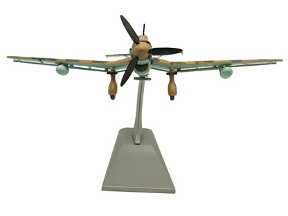 Junkers Ju 87R Trop Stuka Bomber Aircraft "Immelmann 6./StG 2 Libya" (1941) German Luftwaffe 1/72 Diecast Model Airplane-DiecastModeler.com