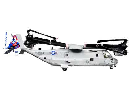 Bell Boeing MV-22 Osprey Aircraft "Marine Medium Tiltrotor Training Squadron 204 (VMMT-204) Raptors 2nd Marine Aircraft Wing MCAS New River" United States Marines 1/72 Diecast Model Airplane
