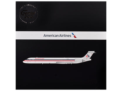 McDonnell Douglas MD-90 Commercial Aircraft "American Airlines" (N904RA) White with Red and Blue Stripes "Gemini 200" Series 1/200 Diecast Model Airplane by GeminiJets