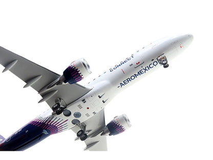 Embraer ERJ-190 Commercial Aircraft "Aeromexico Connect" (XA-IAC) White with Blue Tail "Gemini 200" Series 1/200 Diecast Model Airplane by GeminiJets-DiecastModeler.com