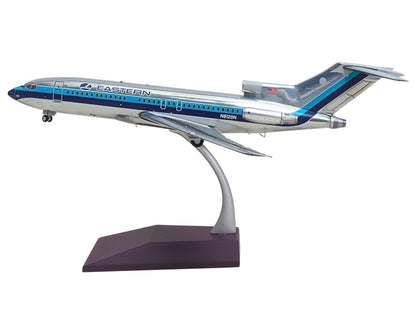 Boeing 727-100 Commercial Aircraft "Eastern Air Lines" (N8120N) Silver with Blue Stripes "Gemini 200" Series 1/200 Diecast Model Airplane by GeminiJets