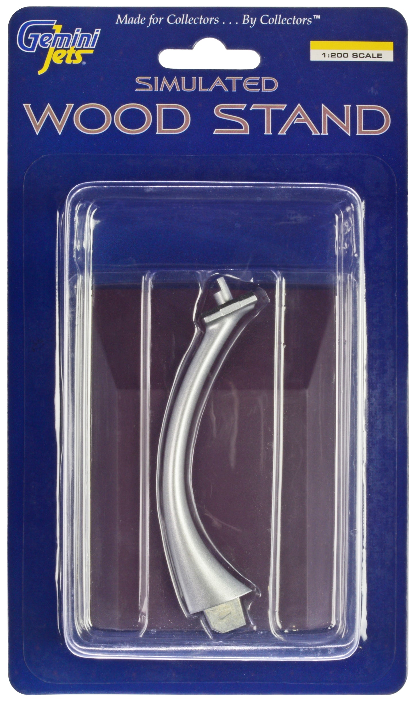 Simulated Wood Display Stand (Medium Size) for 1/200 Scale Models by GeminiJets