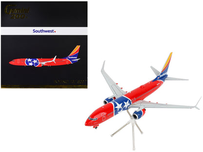 Boeing 737-800 Commercial Aircraft "Southwest Airlines - Tennessee One" Tennessee Flag Livery "Gemini 200" Series 1/200 Diecast Model Airplane by GeminiJets-DiecastModeler.com