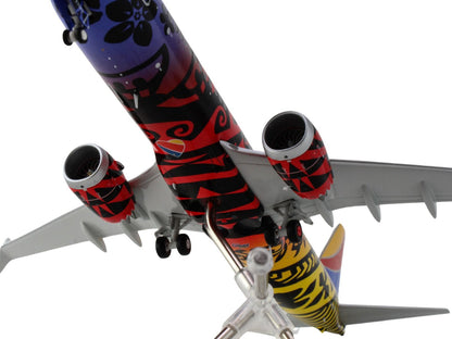 Boeing 737 MAX 8 Commercial Aircraft "Southwest Airlines - Imua One" (N8710M) Hawaiian Graphics "Gemini 200" Series 1/200 Diecast Model Airplane by GeminiJets