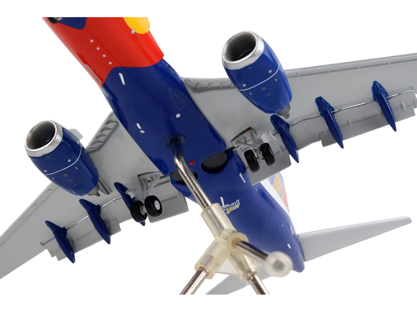 Boeing 737-700 Commercial Aircraft with Flaps Down Configuration "Southwest Airlines - Colorado One" (N230WN) White and Blue "Gemini 200" Series 1/200 Diecast Model Airplane by GeminiJets