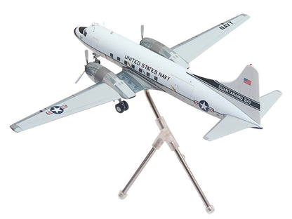 Convair C-131 Samaritan Transport Aircraft "United States Navy - NAS Guantanamo Bay" (141017) White and Gray "Gemini 200" Series 1/200 Diecast Model Airplane by GeminiJets