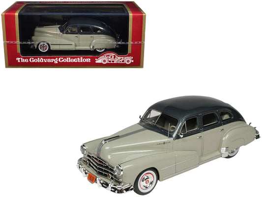 1948 Pontiac 4 Door Sedan Oyster Gray 2-Tone Limited Edition to 200 pieces Worldwide 1/43 Model Car by Goldvarg Collection