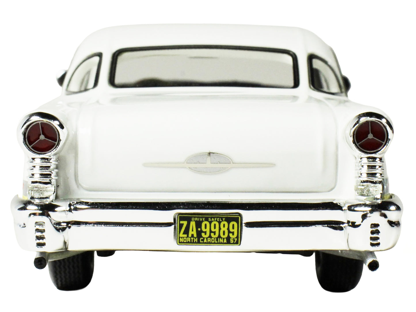 1957 Oldsmobile Starfire Coronado Yellow and Alcan White Limited Edition to 200 pieces Worldwide 1/43 Model Car by Goldvarg Collection-DiecastModeler.com