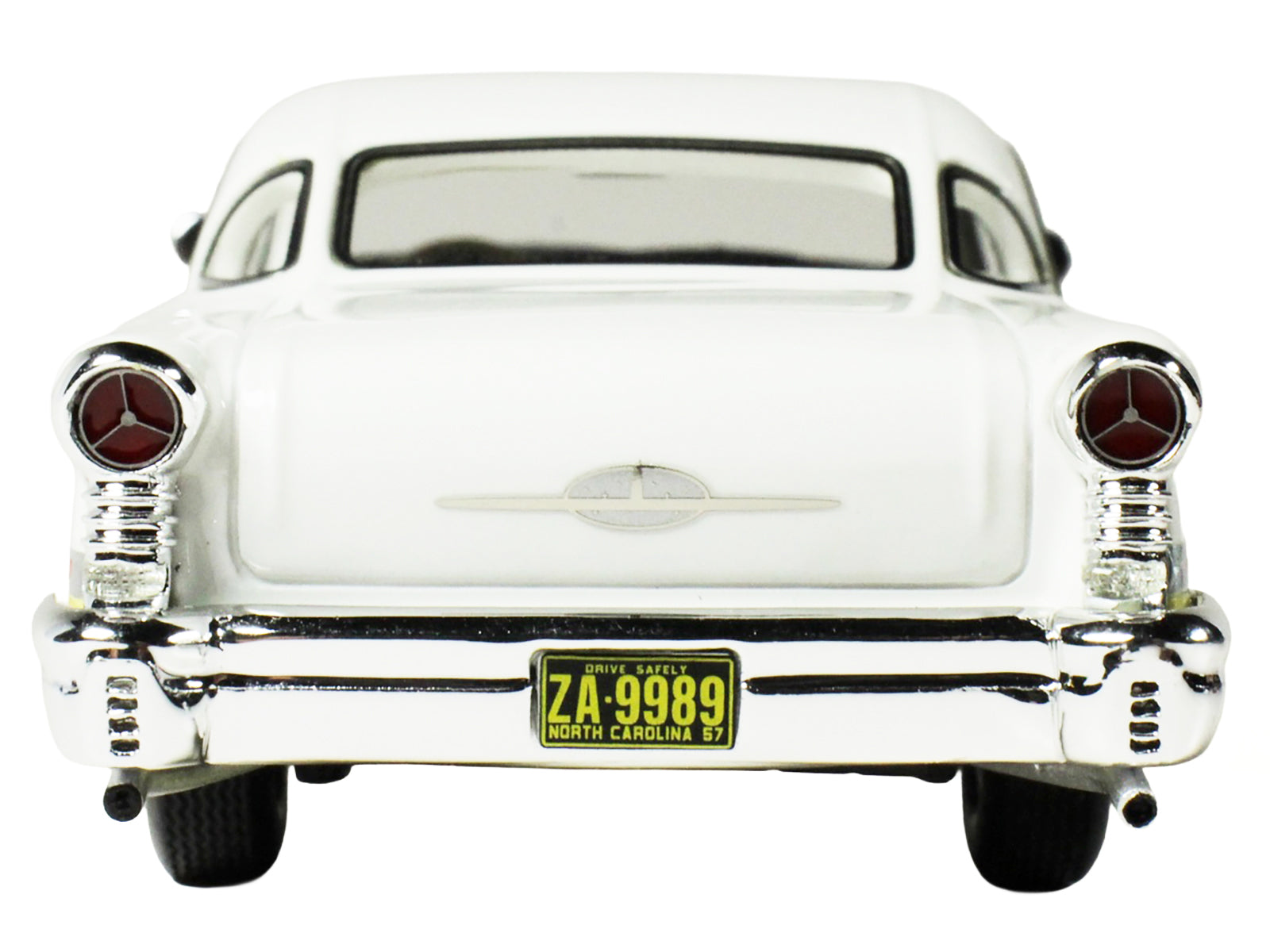 1957 Oldsmobile Starfire Coronado Yellow and Alcan White Limited Edition to 200 pieces Worldwide 1/43 Model Car by Goldvarg Collection-DiecastModeler.com