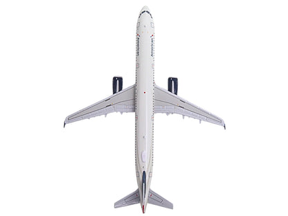 Airbus A321 Commercial Aircraft "American Airlines - US Airways Heritage Jet" (N578UW) White with Blue Tail 1/400 Diecast Model Airplane by GeminiJets