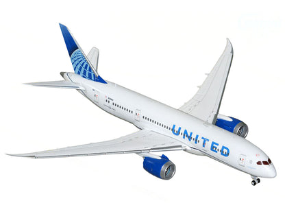 Boeing 787-8 Commercial Aircraft "United Airlines" (N26902) White with Blue Tail 1/400 Diecast Model Airplane by GeminiJets-DiecastModeler.com
