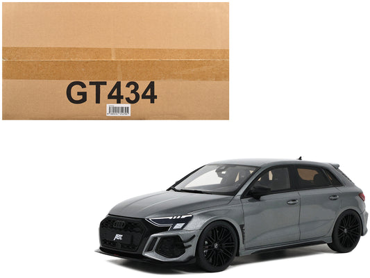 Audi ABT RS3-R Daytona Gray Metallic 1/18 Model Car by GT Spirit-DiecastModeler.com