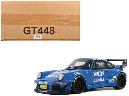 RWB Bodykit "OSHO Arrow" Blue 1/18 Model Car by GT Spirit-DiecastModeler.com