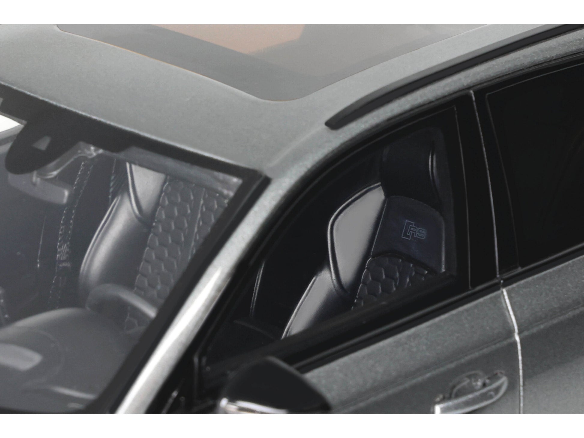 Audi RS 4 Competition Gray Metallic 1/18 Model Car by GT Spirit-DiecastModeler.com