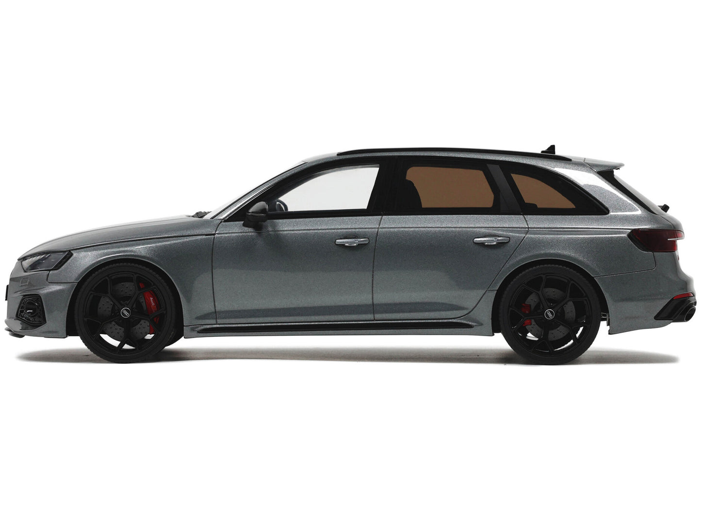 Audi RS 4 Competition Gray Metallic 1/18 Model Car by GT Spirit-DiecastModeler.com