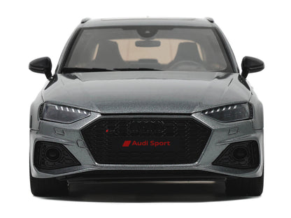 Audi RS 4 Competition Gray Metallic 1/18 Model Car by GT Spirit-DiecastModeler.com