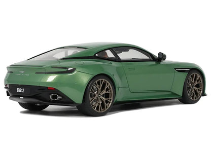 2023 Aston Martin DB12 Green Metallic 1/18 Model Car by GT Spirit