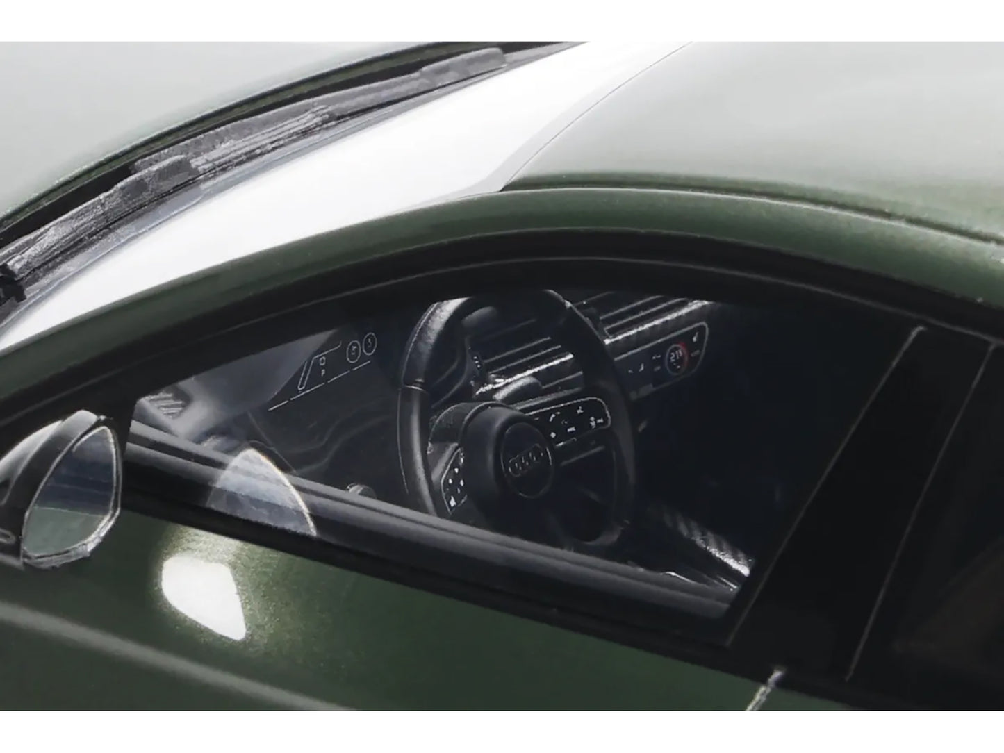 2023 Audi RS 5 Competition Dark Green Metallic 1/18 Model Car by GT Spirit