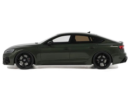 2023 Audi RS 5 Competition Dark Green Metallic 1/18 Model Car by GT Spirit