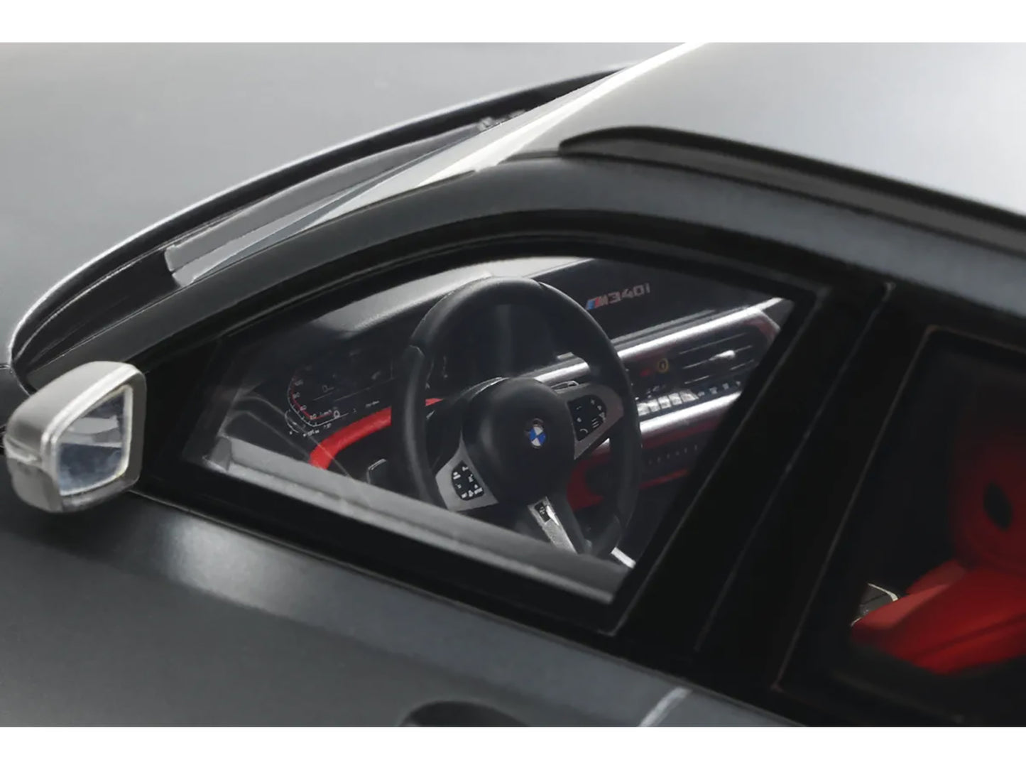 2019 BMW M340i Xdrive M Gray Metallic 1/18 Model Car by GT Spirit