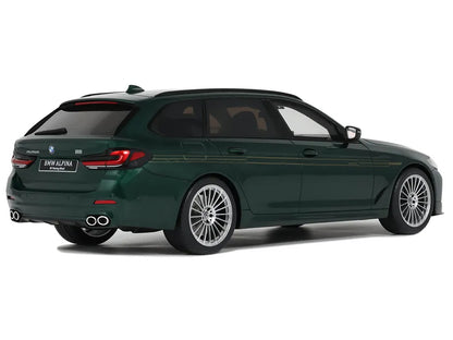 2023 BMW Alpina B5 Touring Green Metallic 1/18 Model Car by GT Spirit