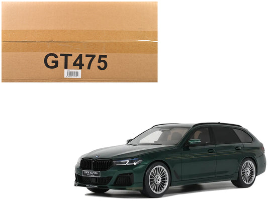 2023 BMW Alpina B5 Touring Green Metallic 1/18 Model Car by GT Spirit
