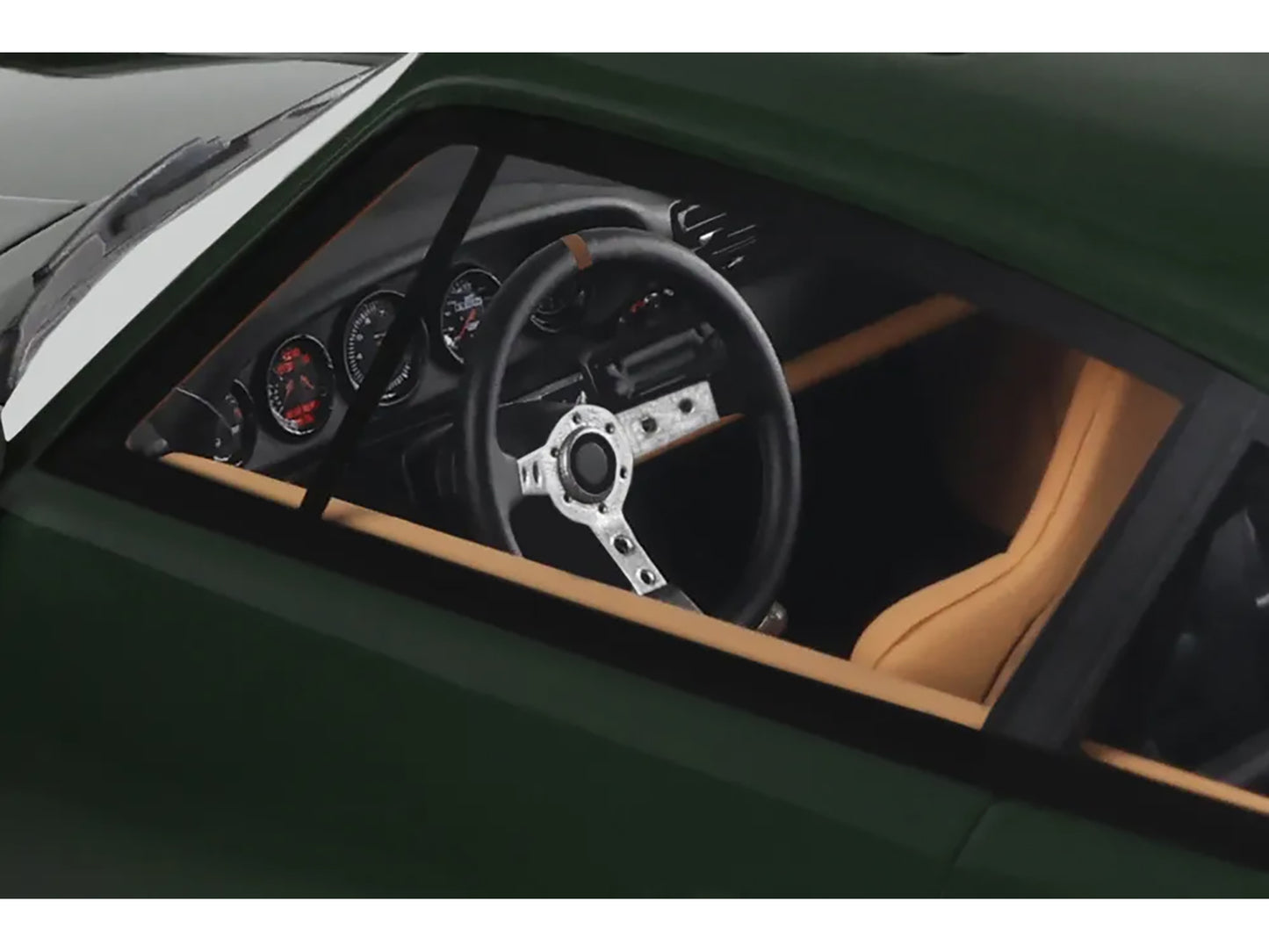 2024 Porsche 911 Strosek Mega 30 Green 1/18 Model Car by GT Spirit