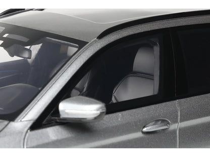 2023 BMW 530E XDrive M Silver Metallic 1/18 Model Car by GT Spirit