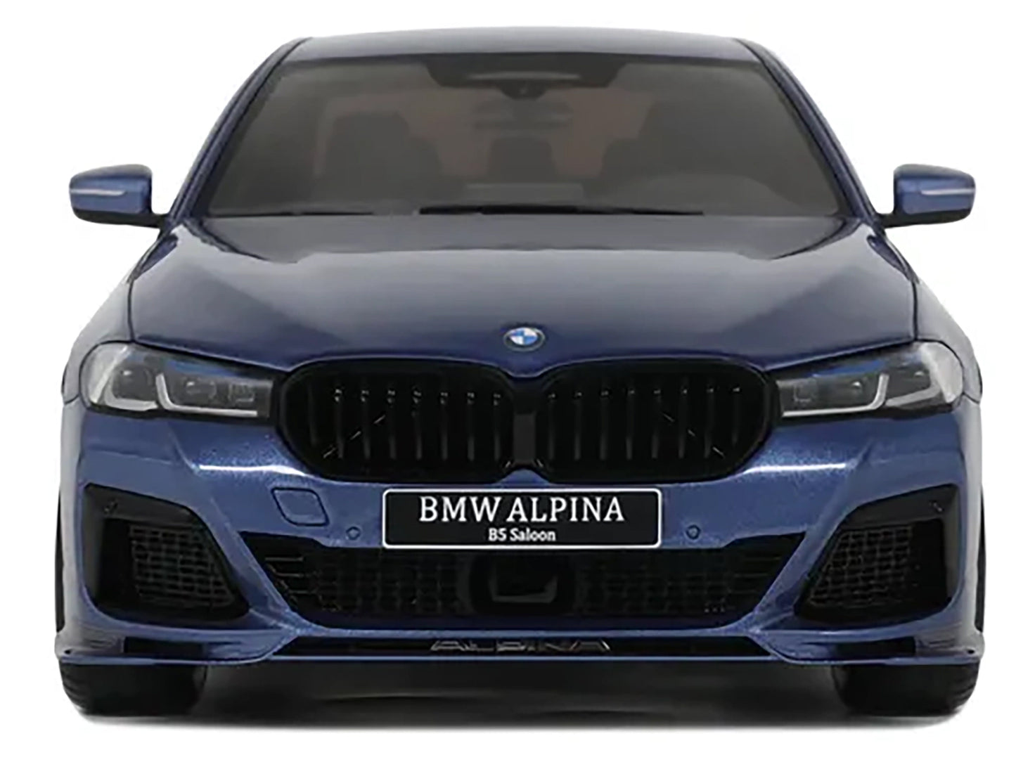 2023 BMW Alpina B5 Saloon Blue Metallic 1/18 Model Car by GT Spirit