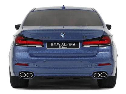 2023 BMW Alpina B5 Saloon Blue Metallic 1/18 Model Car by GT Spirit