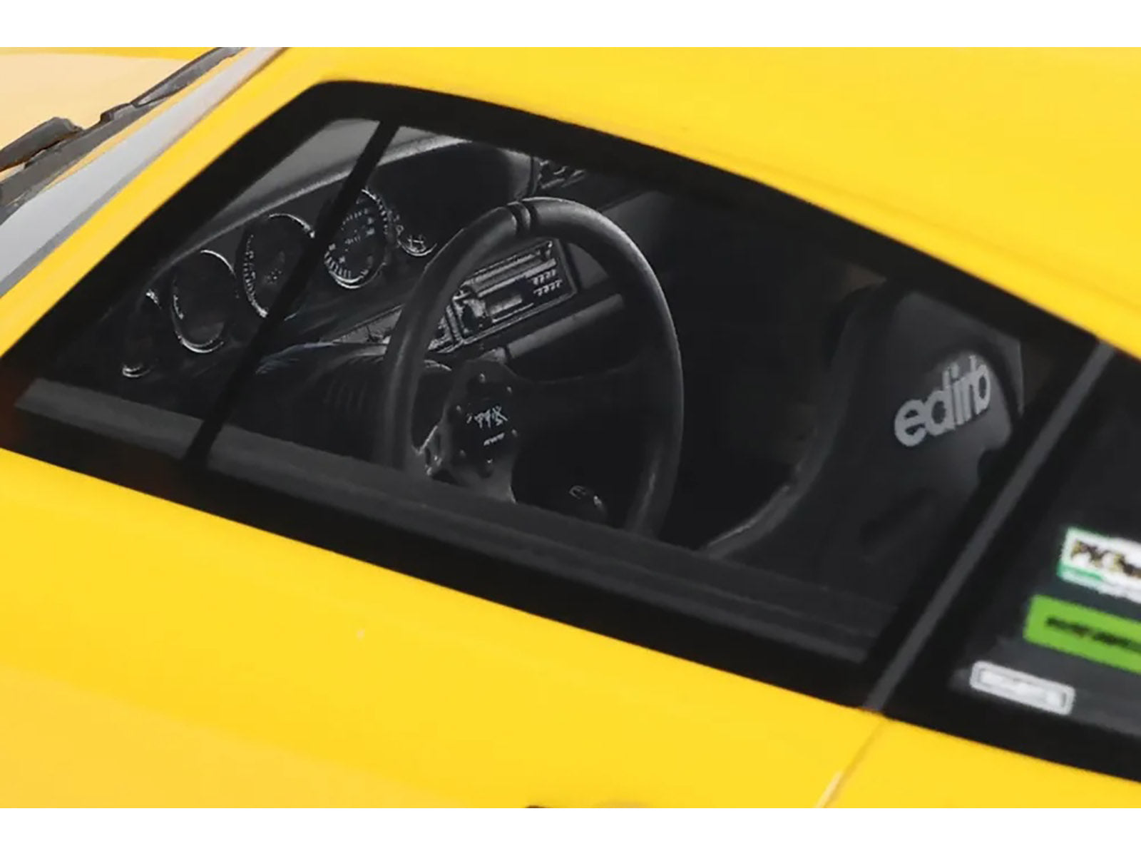 2024 Porsche 911 (964) RWB "Qeema" Yellow 1/18 Model Car by GT Spirit-DiecastModeler.com