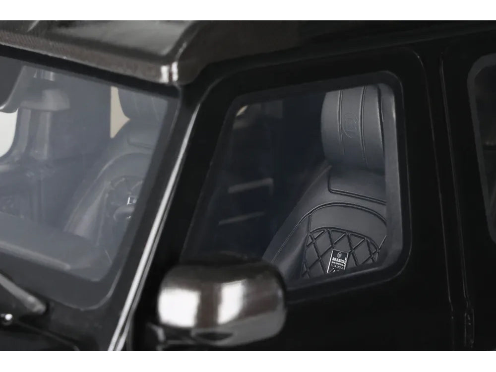 2023 Mercedes-Benz Brabus G800 4x4 Black 1/18 Model Car by GT Spirit