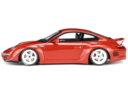 2021 Porsche 911 RWB "AKA Phila" Red 1/18 Model Car by GT Spirit-DiecastModeler.com