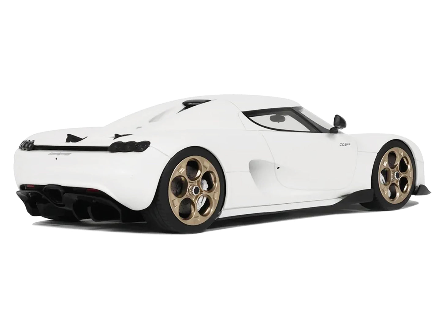 2024 Koenigsegg CC850 Crystal White 1/18 Model Car by GT Spirit