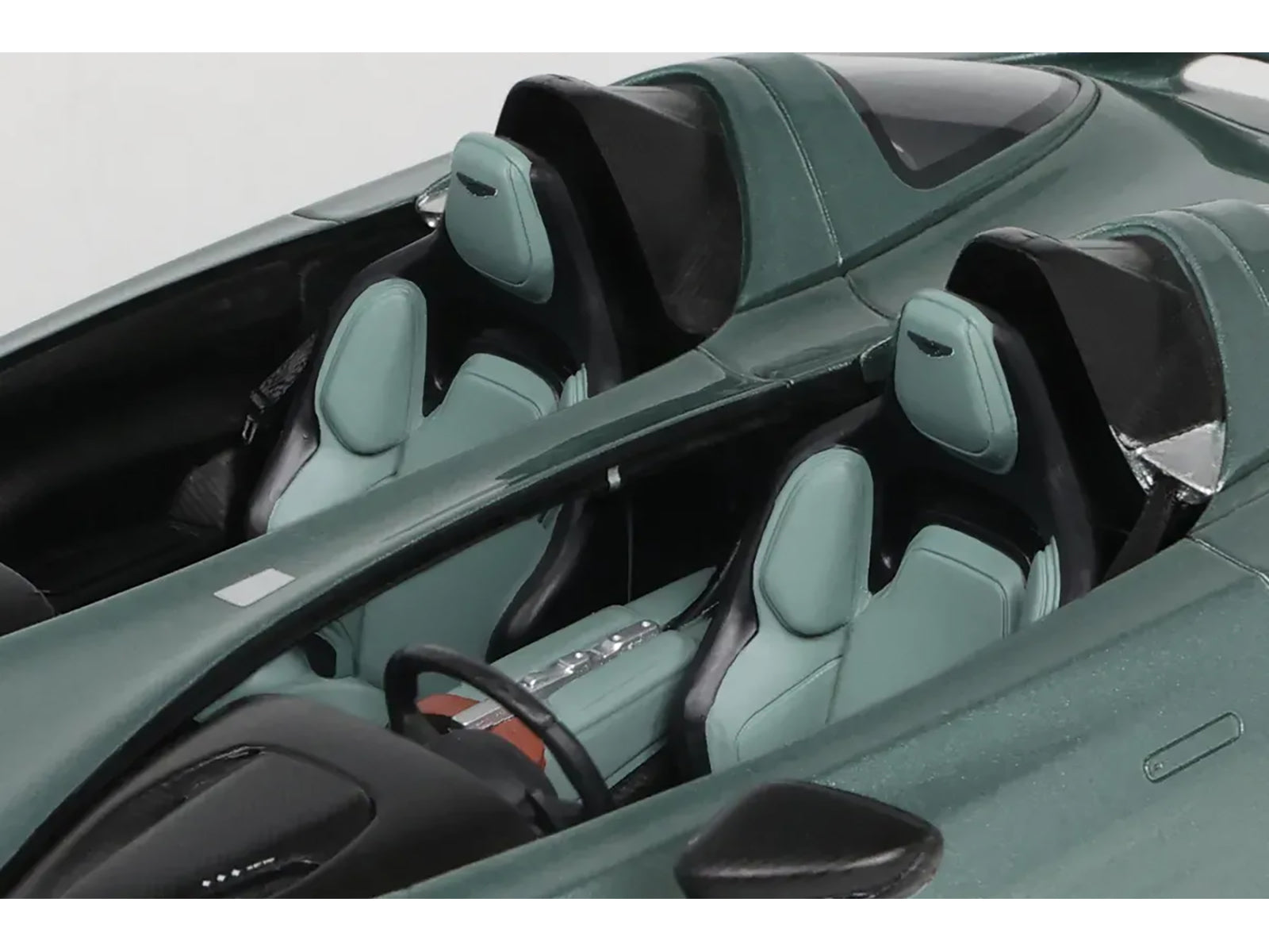 Aston Martin V12 Speedster Green Metallic 1/18 Model Car by GT Spirit-DiecastModeler.com