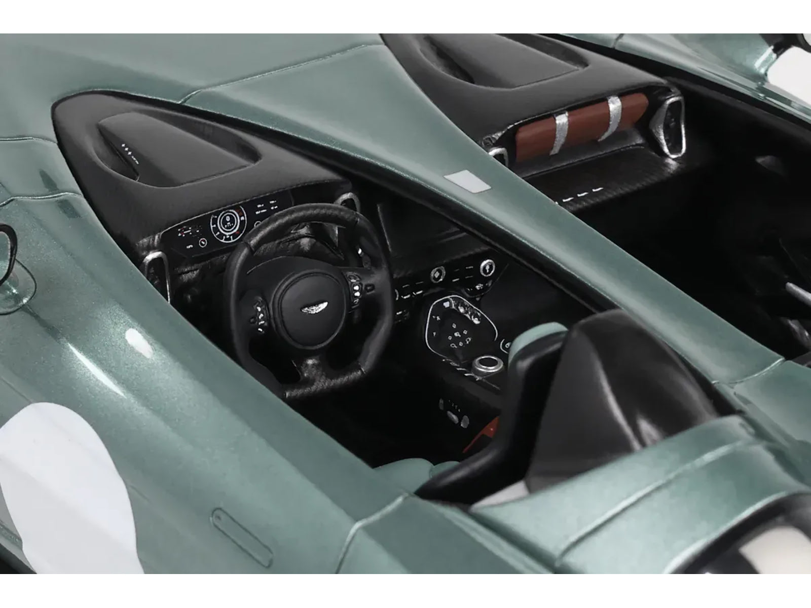 Aston Martin V12 Speedster Green Metallic 1/18 Model Car by GT Spirit-DiecastModeler.com