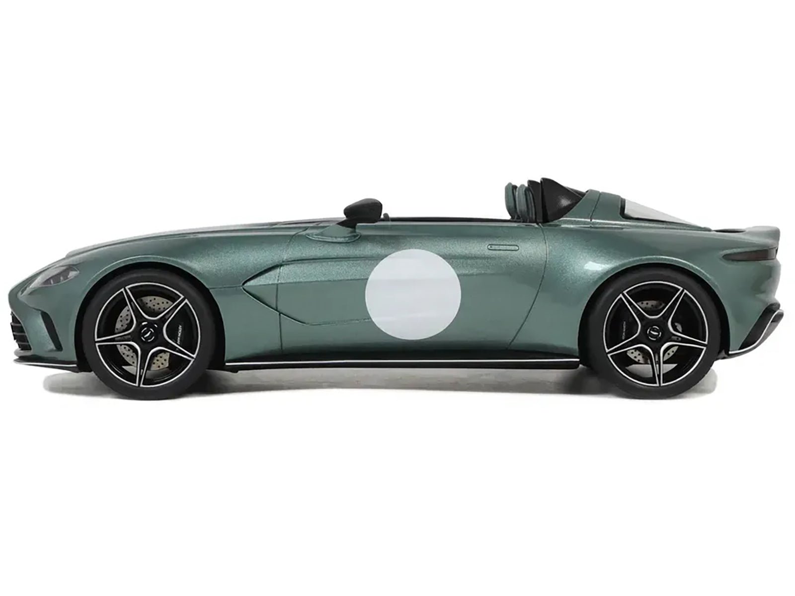 Aston Martin V12 Speedster Green Metallic 1/18 Model Car by GT Spirit-DiecastModeler.com