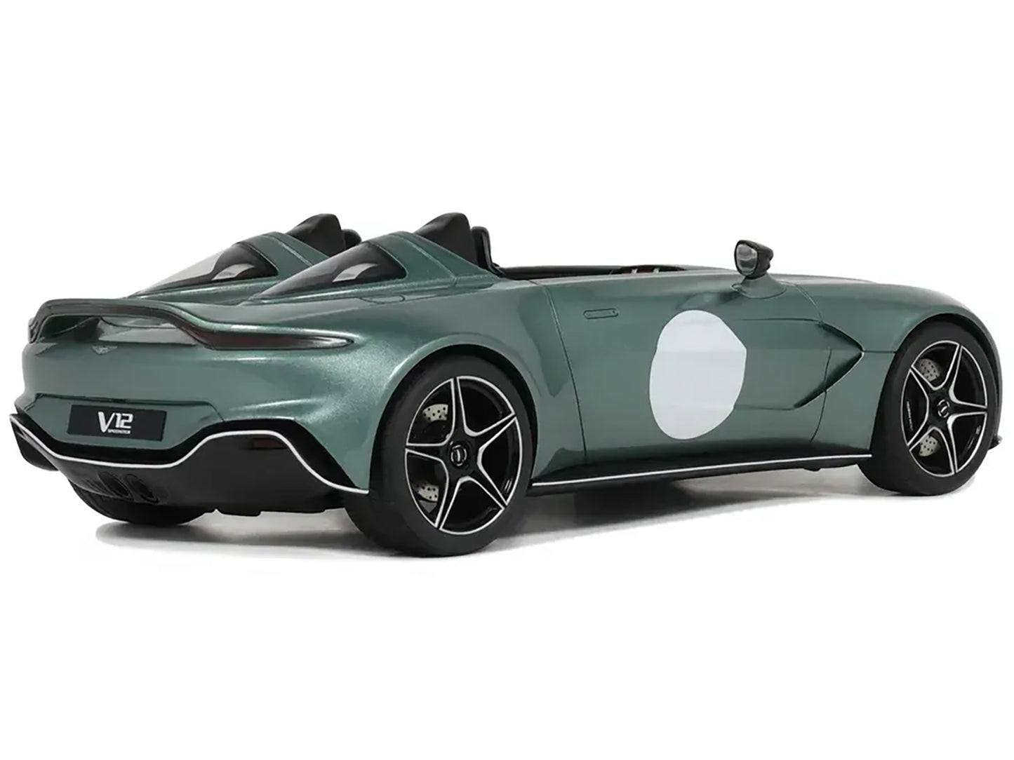 Aston Martin V12 Speedster Green Metallic 1/18 Model Car by GT Spirit-DiecastModeler.com