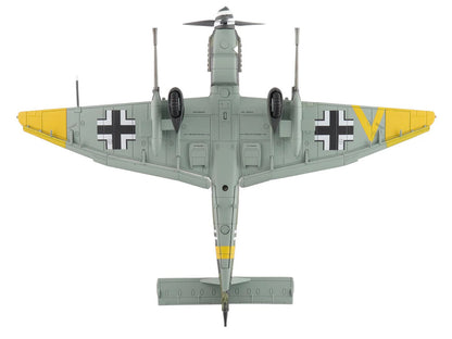 Junkers Ju 87G-2 Stuka Aircraft "WNr. 494193 Tank Buster Stab. SG 2 Slovakia" (1944) German Luftwaffe "Air Power Series" 1/72 Diecast Model by Hobby Master
