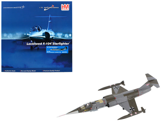 Lockheed RF-104G Starfighter Fighter Aircraft "AG 51 Immelmann" (1966) German Luftwaffe "Air Power Series" 1/72 Diecast Model by Hobby Master-DiecastModeler.com