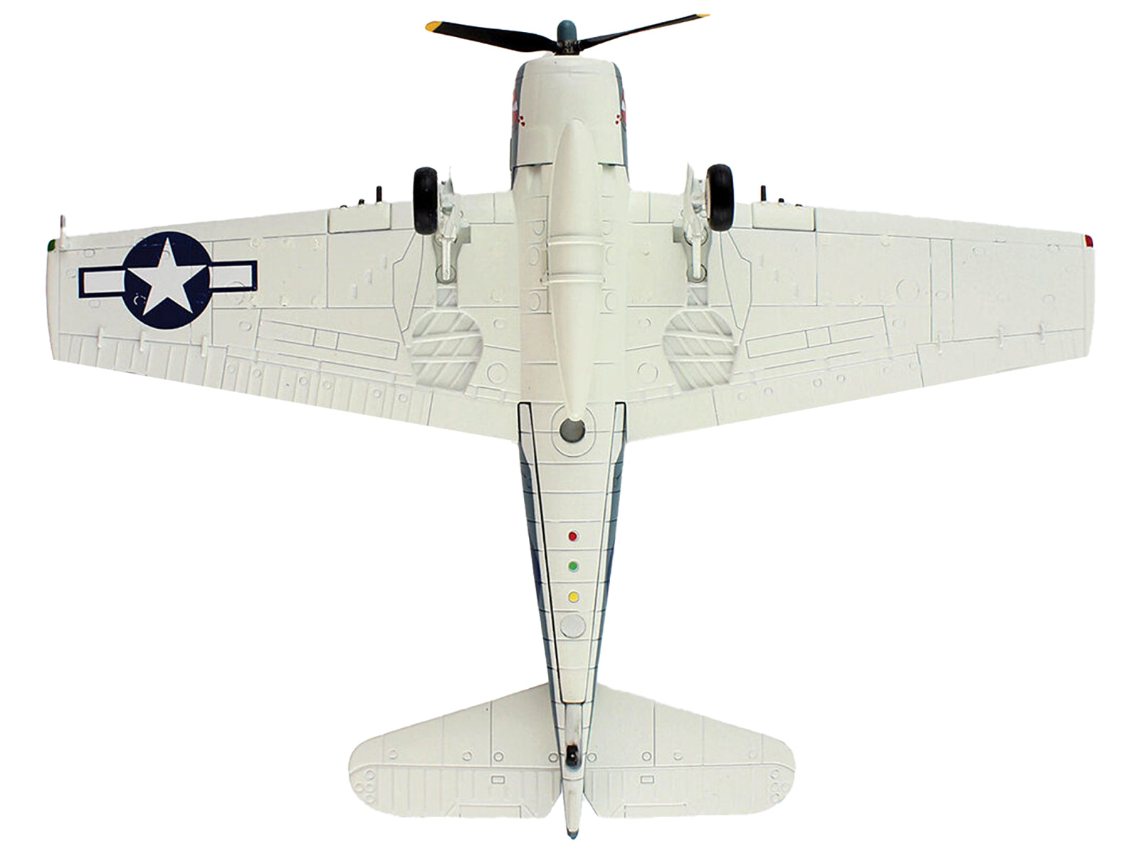 Grumman F6F-3 Hellcat Fighter Aircraft "Ens. Gordon Arthur Stanley VF-27 USS Princeton" (1944) United States Navy "Air Power Series" 1/72 Diecast Model by Hobby Master-DiecastModeler.com